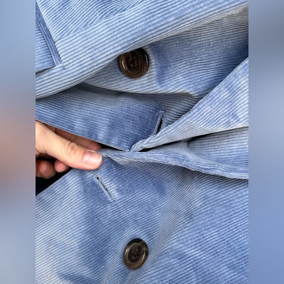 Talbots Double Breasted Corduroy Blazer Fully Lined size 10 NWT - Picture 7 of 13